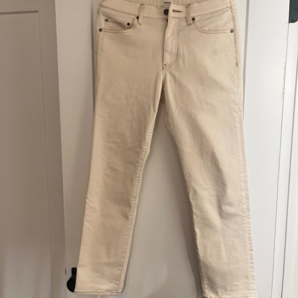 UpWest Ecru Vintage Straight Leg Denim mens Jeans MEDIUM - Picture 2 of 6